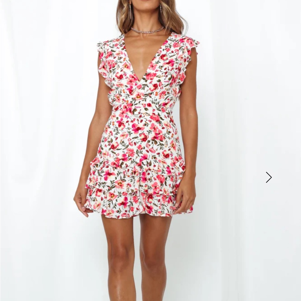 Hello Molly FAR FROM FINISHED DRESS FUCHSIA